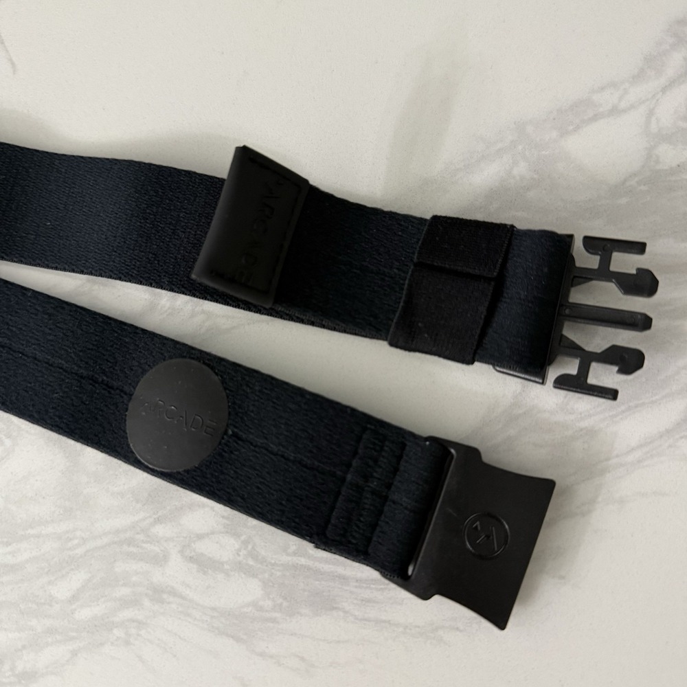 Arcade Atlas Performance Adventure Stretch Belt Black Men's Standard Length - Picture 2 of 4